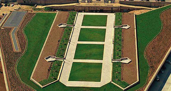 Porous grass pavers were used to construct four heliports for parking helicopters at the Pentagon RDF and Pentagon Building in Arlington, Virginia, using Grasspave2.