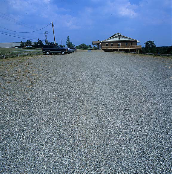 Pervious Paving was installed in the parking lot at Erie County Conservation District, Erie, Pennsylvania, using Gravelpave2.