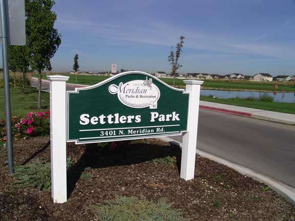 Stormwater Storage was installed at Settlers Park in Meridian, Idaho, using Grasspave2.